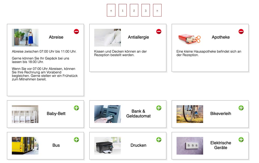 Digitale Gästemappe von CM Studio .iBooking